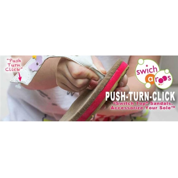 Swicharoos12DifferentStraps toMakeMultiple DesignsFlipFlops🩴Sizes11-12Girls👧🏻 - Picture 15 of 15